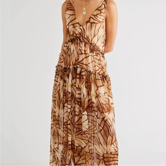 Free People Dresses & Skirts - Free People NWT Julianna Sleeveless Flowy Maxi Dress Size - Small